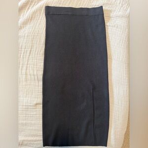 Babaton Knit Pencil Skirt